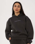 Women's R Tech Leisure Hoodie - Dark Grey