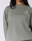 Russell Athletic Australia Women's R Logo Crew - Shadow True Since 1902
