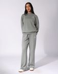 Russell Athletic Australia Women's R Logo Crew - Shadow True Since 1902