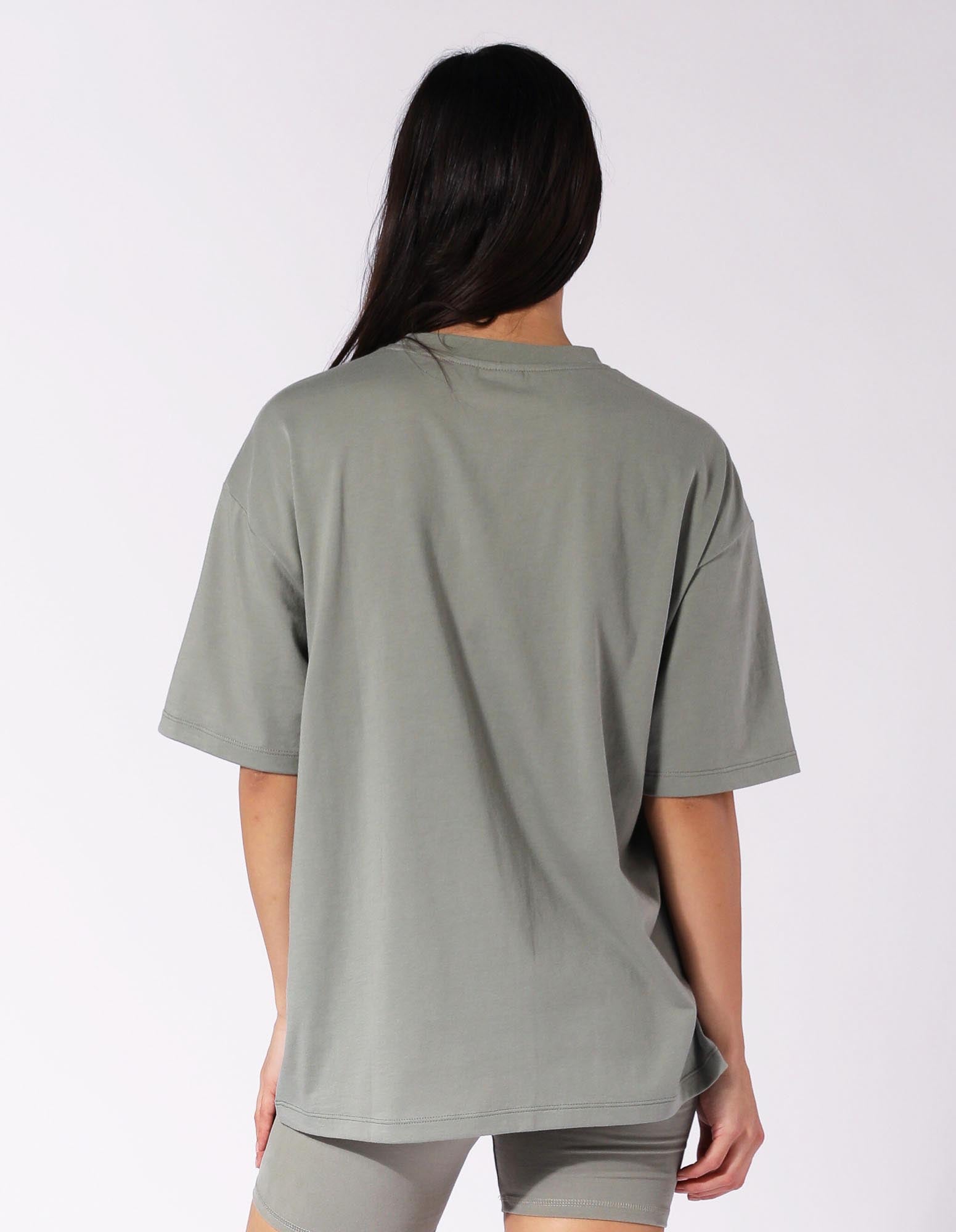 Russell Athletic Australia Women's R Logo Tee - Shadow Green True Since 1902