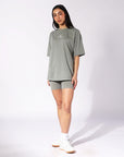 Russell Athletic Australia Women's R Logo Tee - Shadow Green True Since 1902