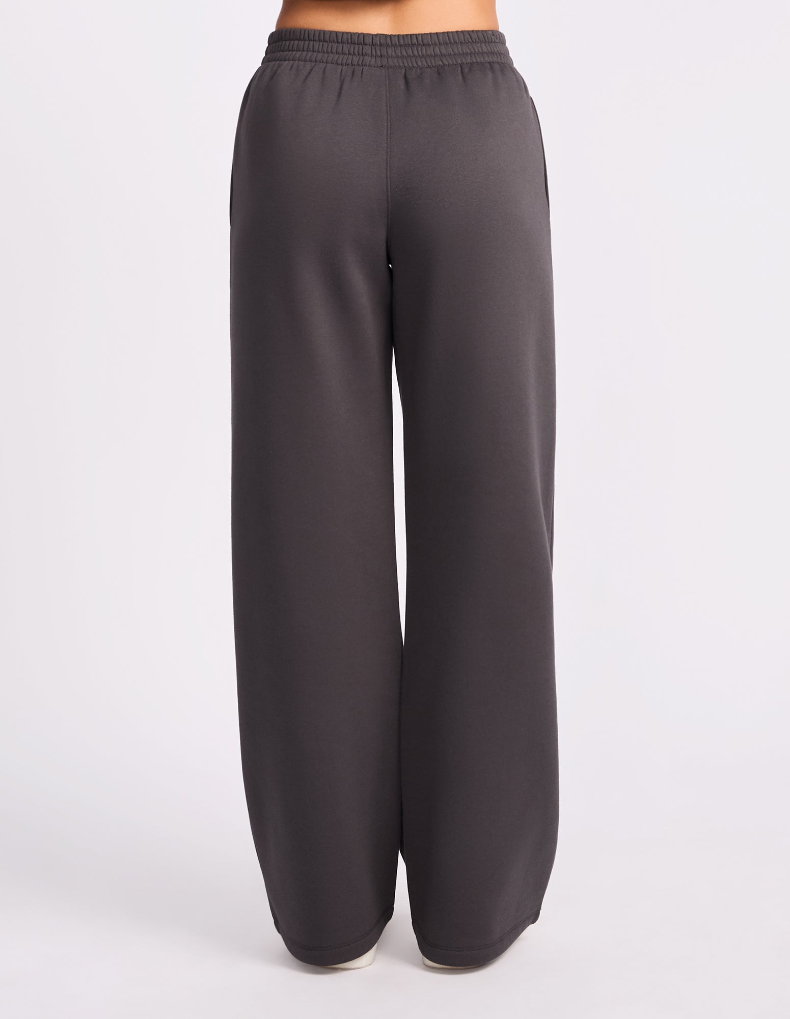 Wide Leg Women's Track pant - Dark Grey