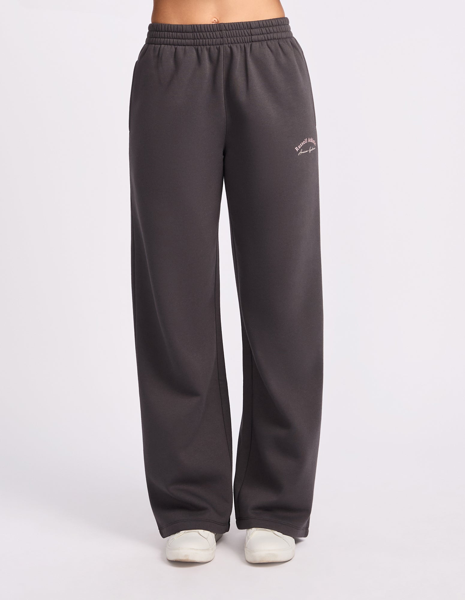 Wide Leg Women's Track pant - Dark Grey