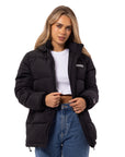 Russell Athletic Australia Women's Tribecca Puffer Jacket - Black True Since 1902