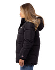 Russell Athletic Australia Women's Tribecca Puffer Jacket - Black True Since 1902