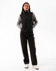 Russell Athletic Australia Women's Arlington Puffer Vest - Black True Since 1902