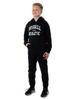 Russell Athletic Australia Kid's Arch Heritage Unisex Youth Hoodie - Black True Since 1902