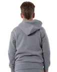 Russell Athletic Australia Kid's Arch Heritage Unisex Youth Hoodie - Grey Marle True Since 1902