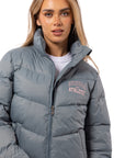 Russell Athletic Australia Women's Arch Logo Puffer Jacket - Stormy Sea True Since 1902