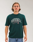 Arch Baseball Oversized Men's Tee - Celtic Green