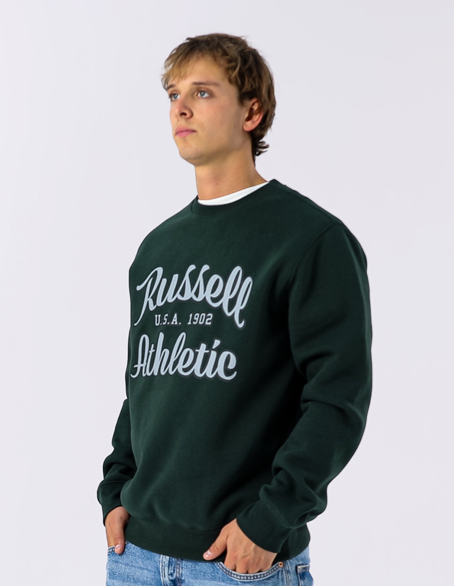 Script Arch Men's Crew - Dark Forest