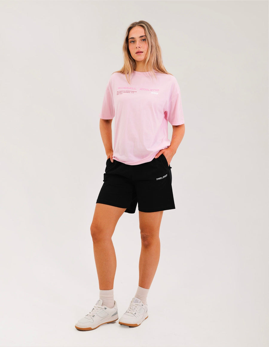 Women's Brand Tee - Pink Tulle