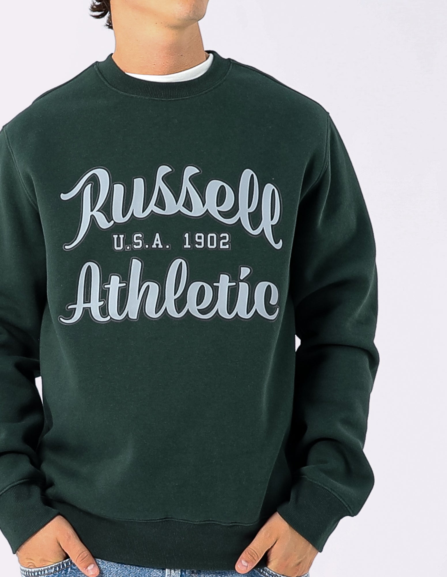 Script Arch Men's Crew - Dark Forest