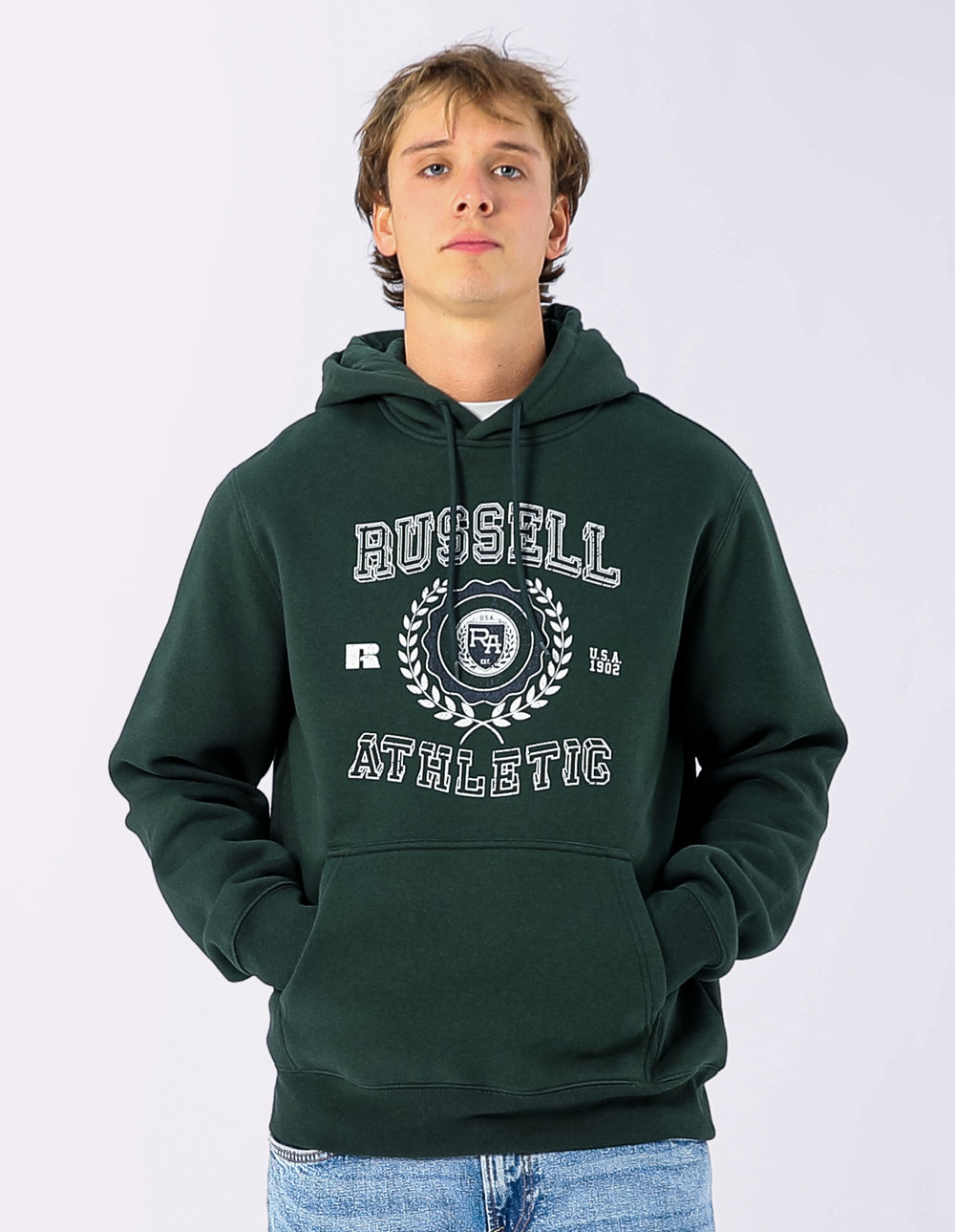 Mens Wreath Hoodie - Dark Forest