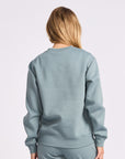 May Womens Crew - Foam Green