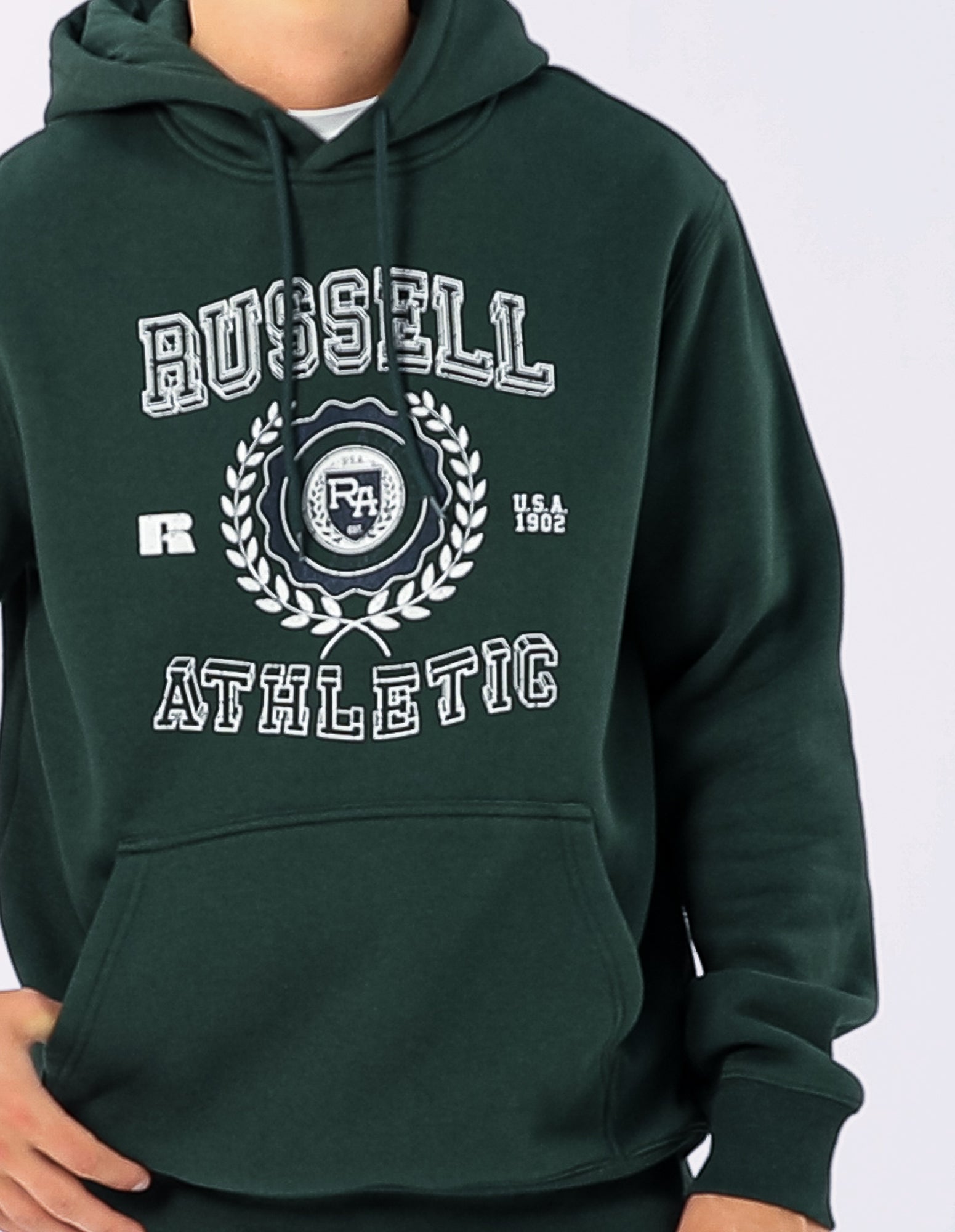 Mens Wreath Hoodie - Dark Forest