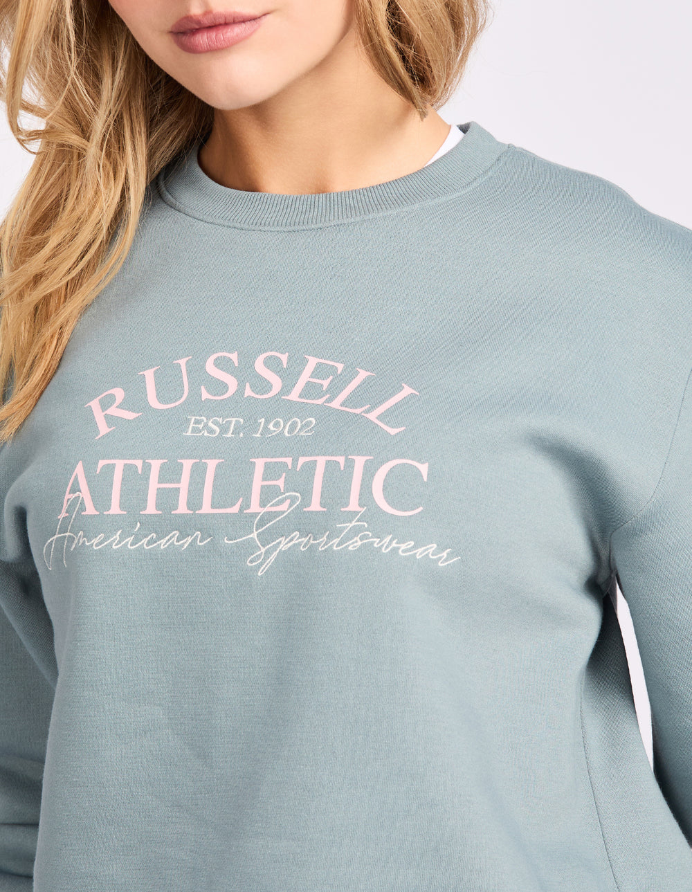 May Womens Crew - Foam Green