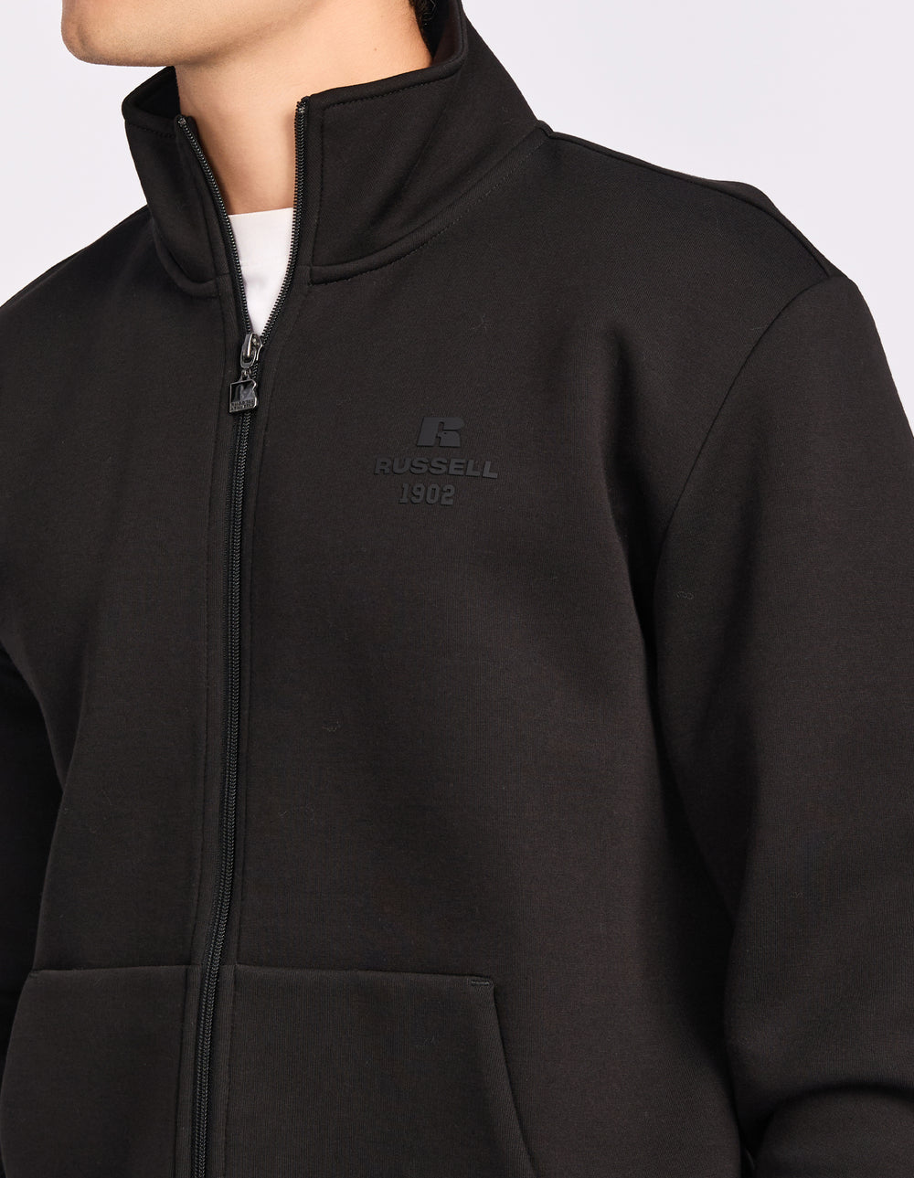 Russell Athletic Australia R Tech Leisure Men's Track Jacket - Black True Since 1902