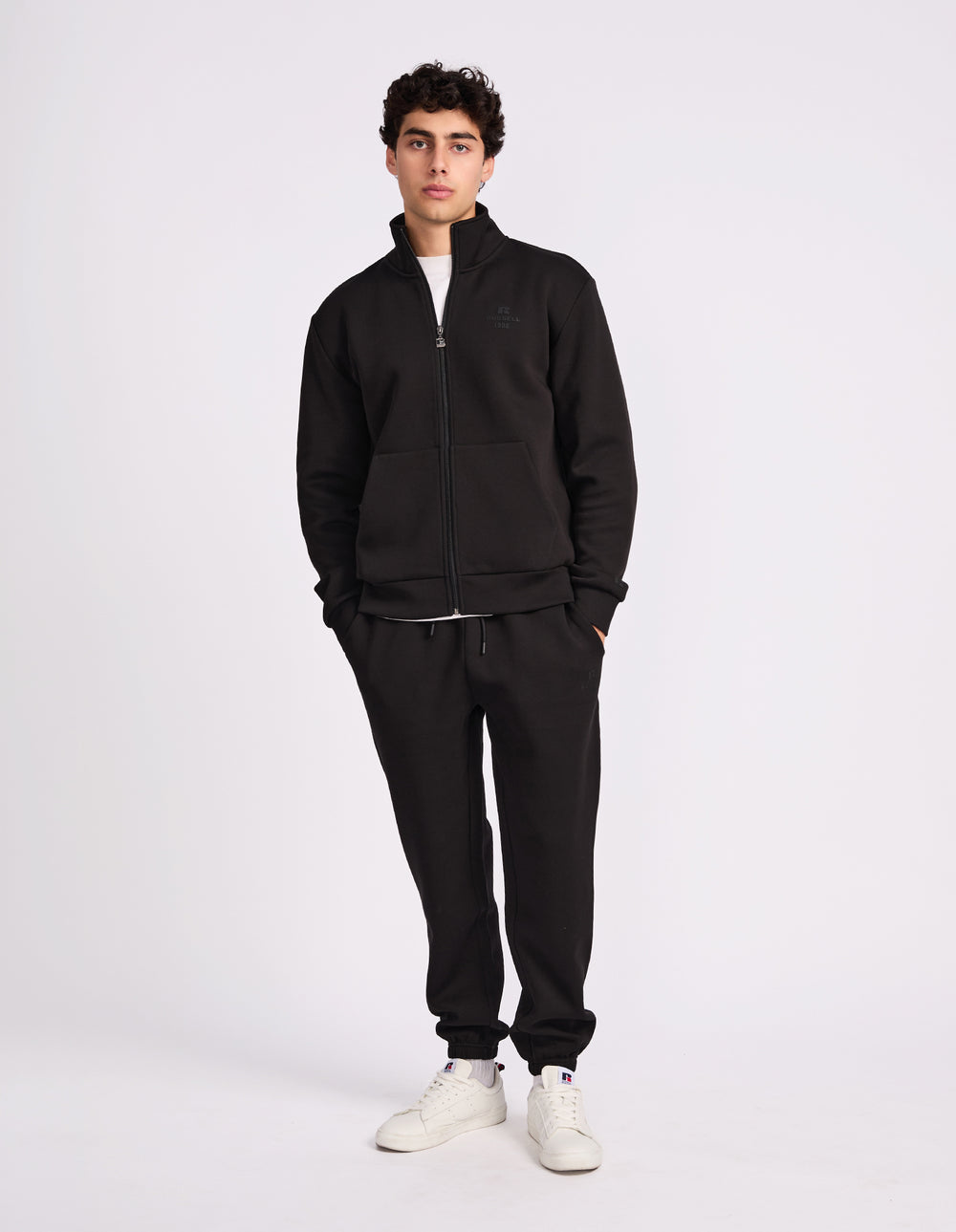 Russell Athletic Australia R Tech Leisure Men's Track Jacket - Black True Since 1902