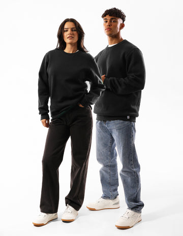 Russell Athletic Australia Unisex Dri-Power® Sweatshirt - Black True Since 1902