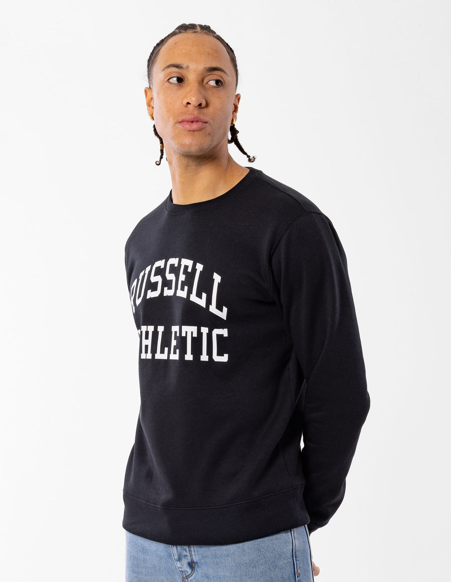 Russell Athletic Australia Men's Core Arch Crew - Black True Since 1902