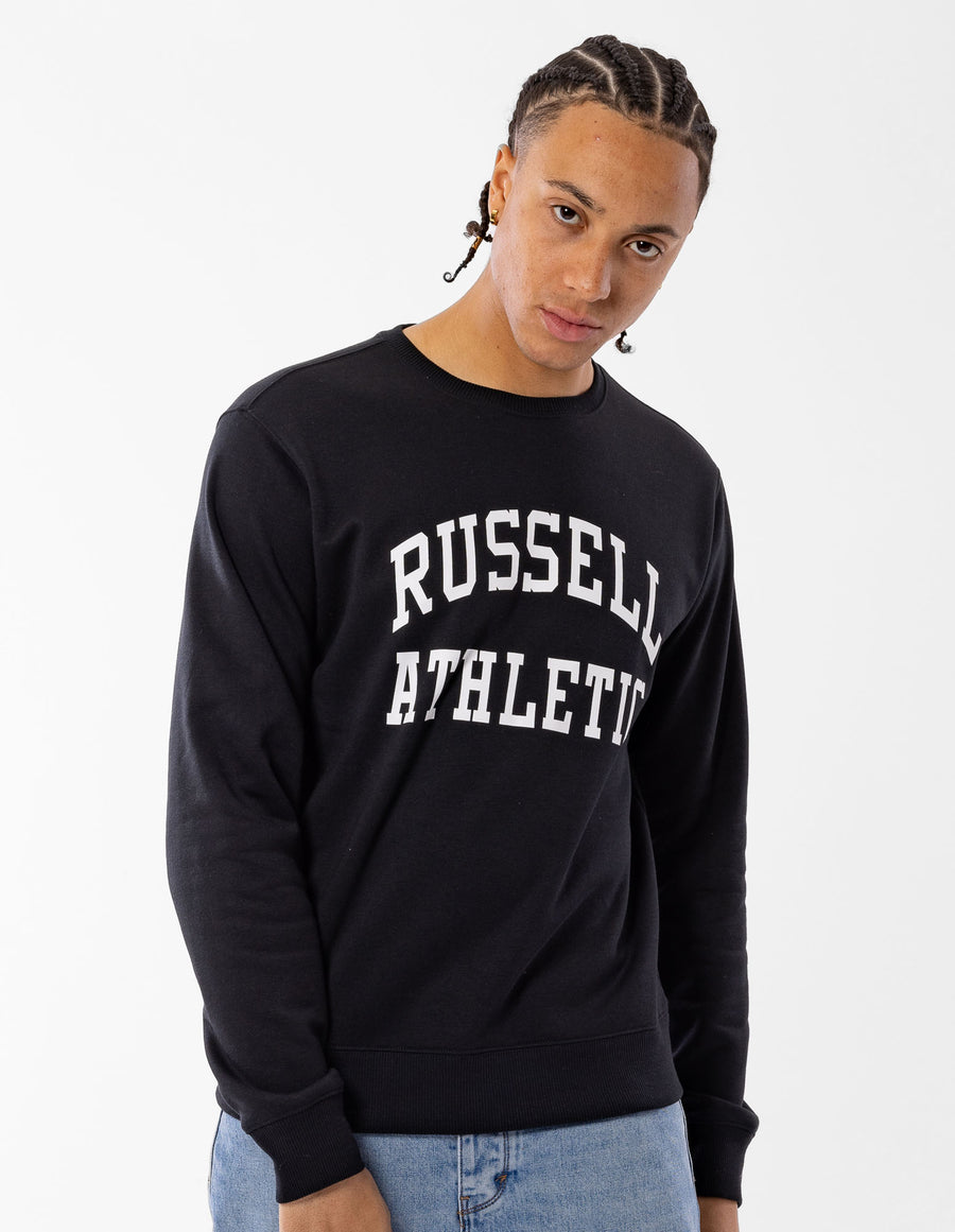 Russell Athletic Australia Men's Core Arch Crew - Black True Since 1902