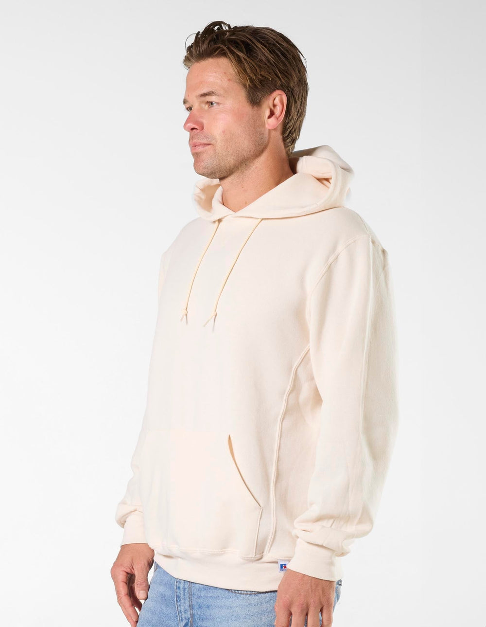 Russell Athletic Australia Unisex Dri-Power® Hoodie - Vintage White True Since 1902