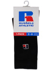 Russell Athletic Australia Essential Singles Sock - Black True Since 1902
