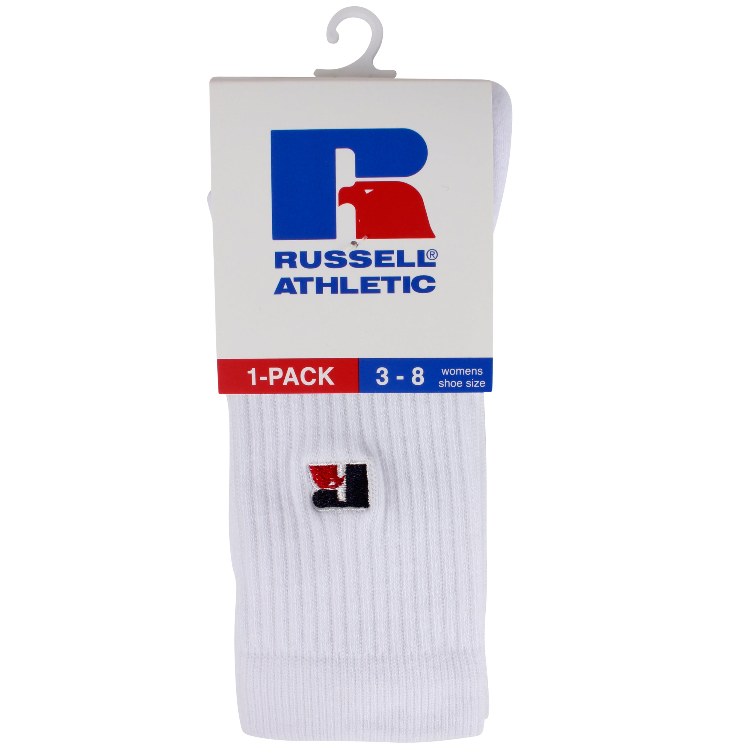 Russell Athletic Australia Essential Singles Sock - White True Since 1902