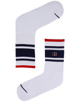 Russell Athletic Australia Essential Atlanta Fashion Socks - White/Navy True Since 1902