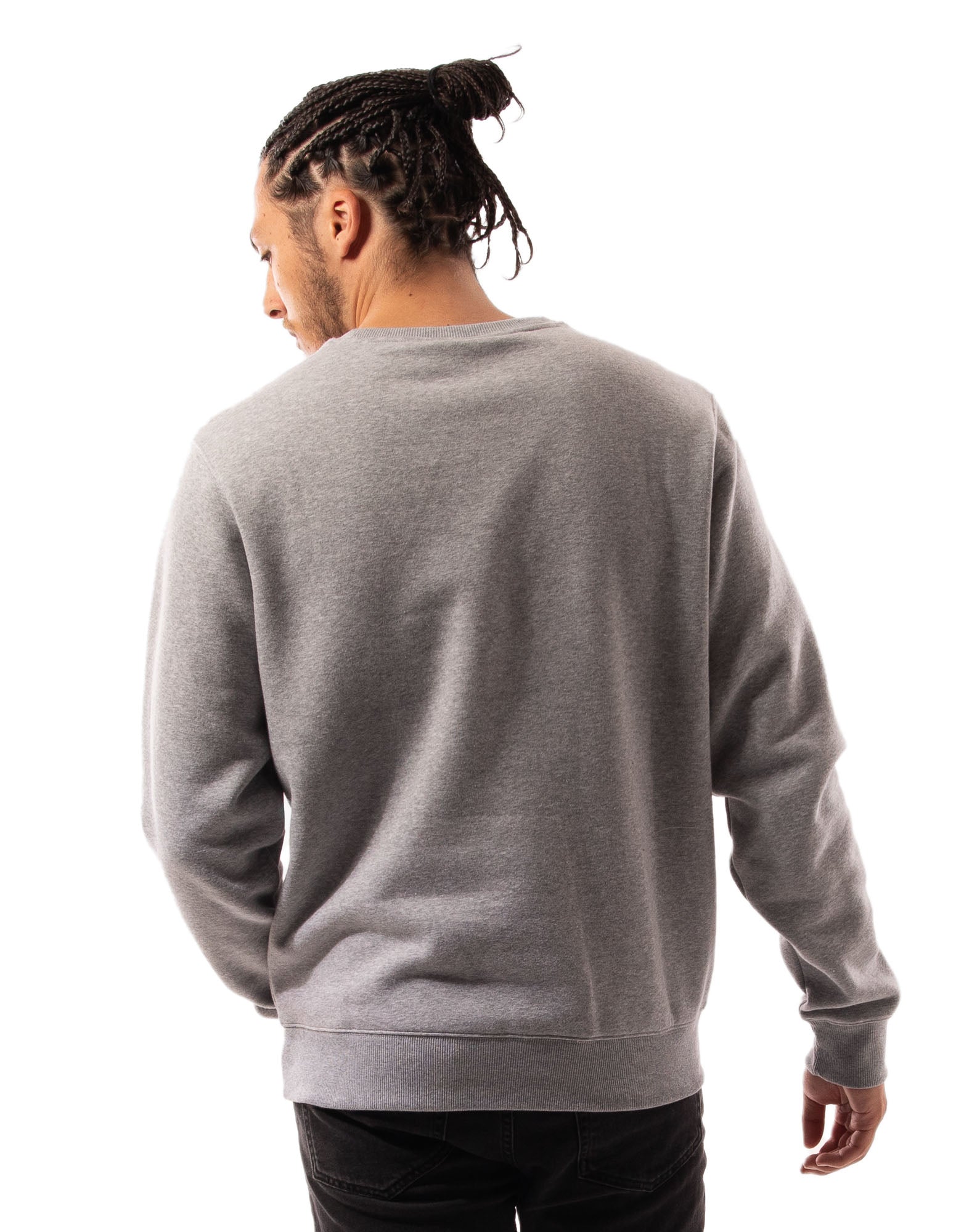 Russell Athletic Australia Men's Originals Small Arch Crew - Grey Marle True Since 1902
