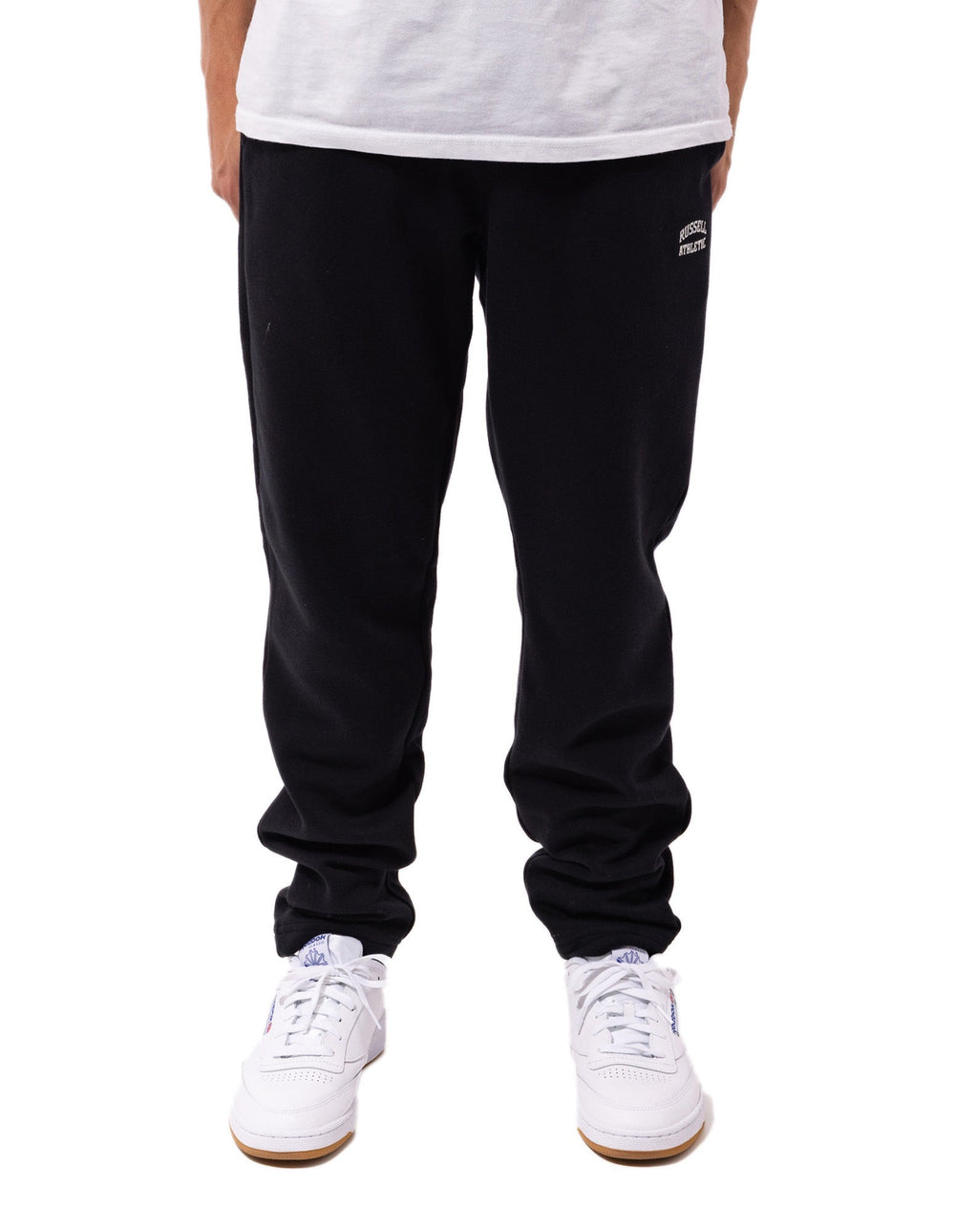 Russell Athletic Australia Men's Originals Open Leg Track Pants - Black True Since 1902