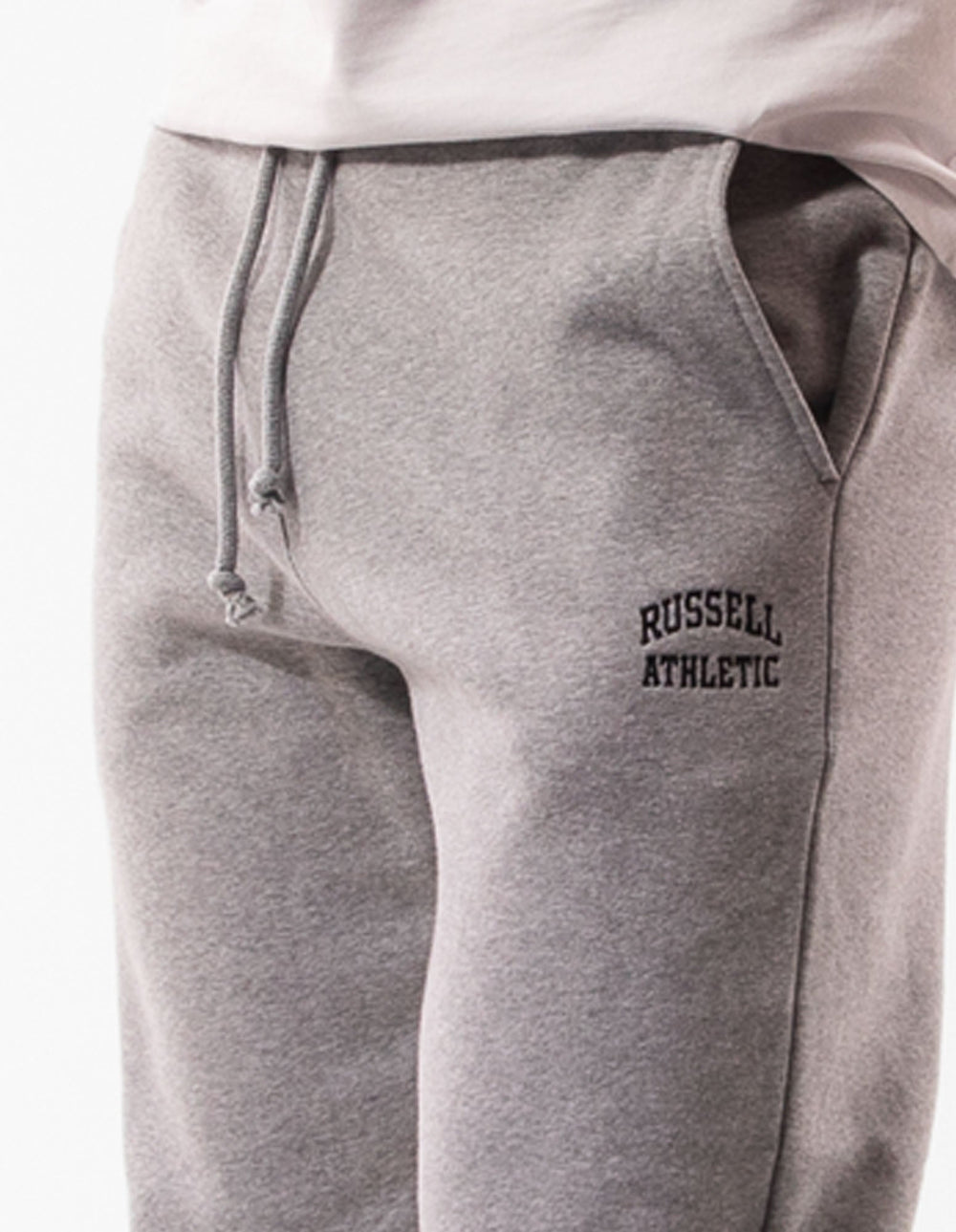Russell Athletic Australia Originals Small Arch Cuff Men's Track Pants - Grey Marle True Since 1902