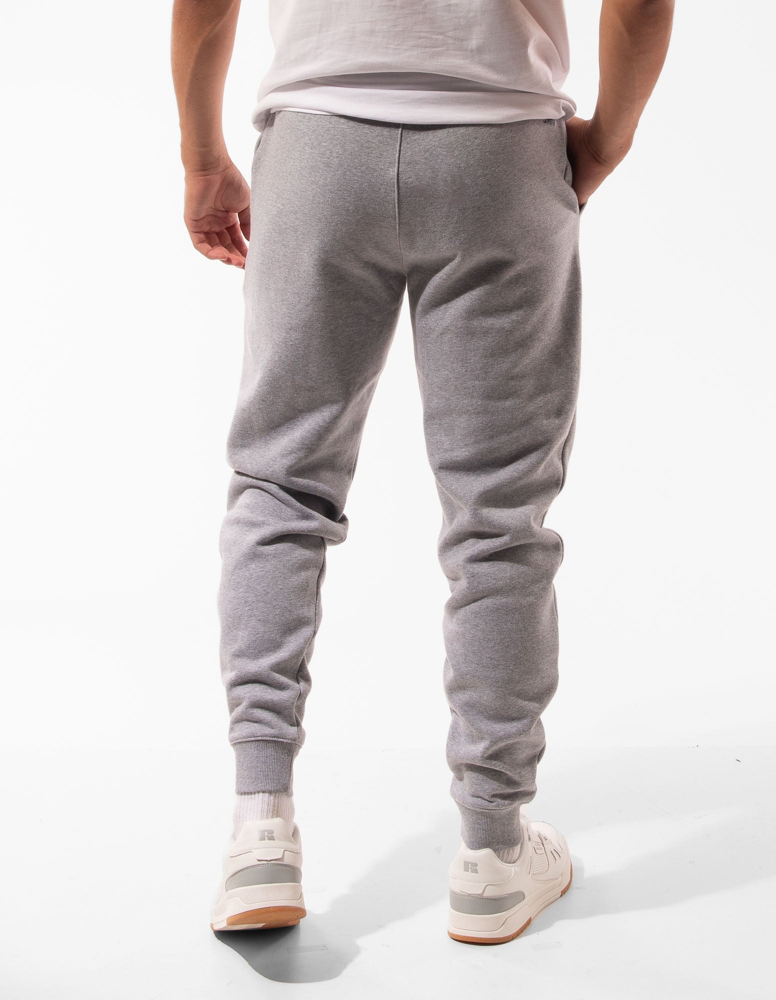 Russell Athletic Australia Originals Small Arch Cuff Men's Track Pants - Grey Marle True Since 1902