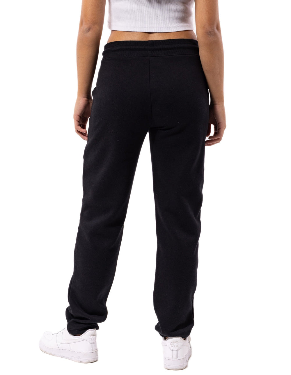Russell Athletic Australia Women's Originals Small Arch Open Leg Track Pant - Black True Since 1902