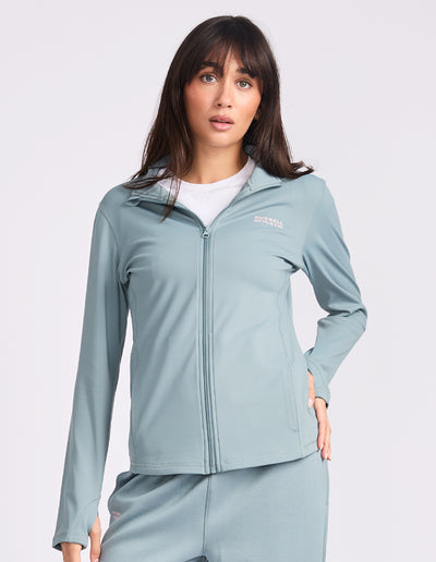 Miranda Zip Thru Women's Jacket - Foam Green