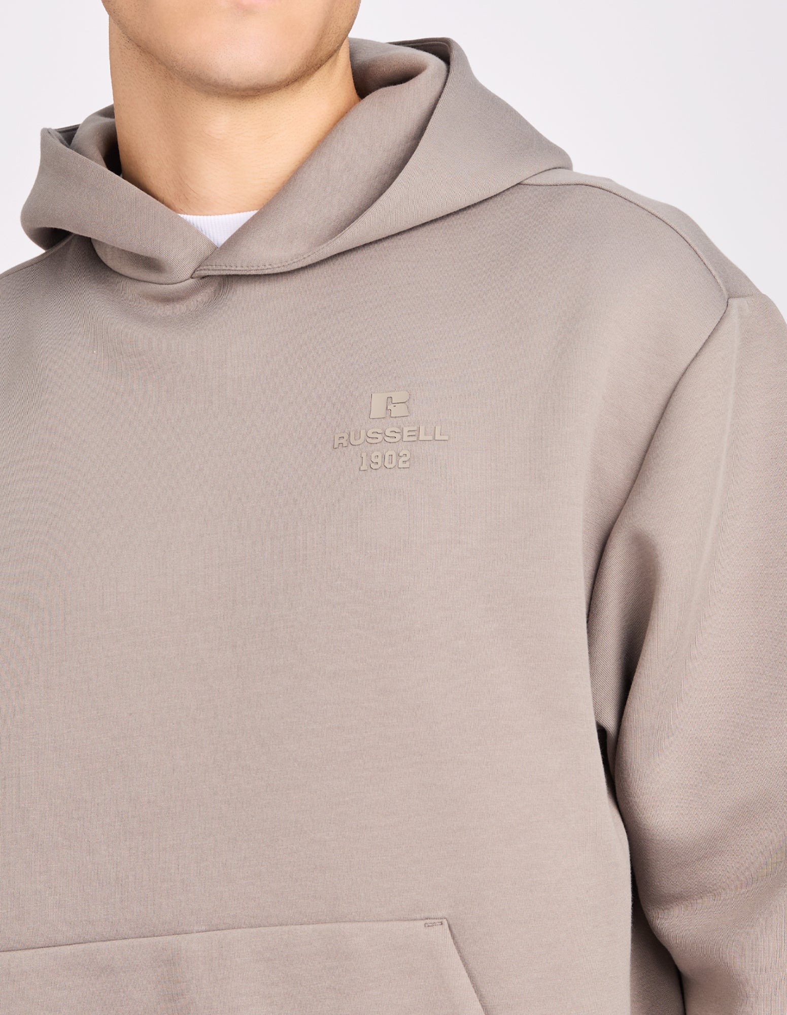 Russell Athletic Australia R Tech Leisure Mens Hoodie - Putty True Since 1902