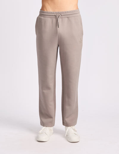 R Tech Open Leg Mens Trackpant - Putty
