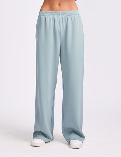 Miranda Open Leg Women's Trackpant - Foam Green