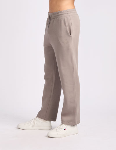 R Tech Open Leg Mens Trackpant - Putty