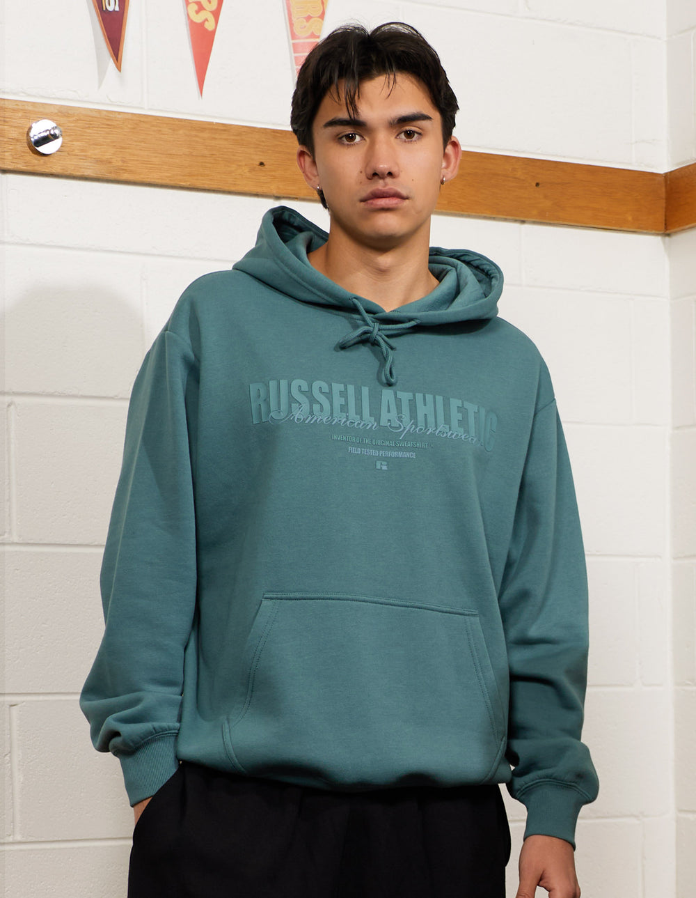 Impact Men's Hoodie - Washed Teal