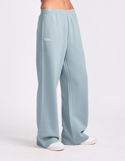 Miranda Open Leg Women's Trackpant - Foam Green