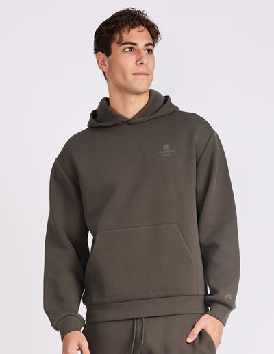 R Tech Leisure Mens Hoodie - Military