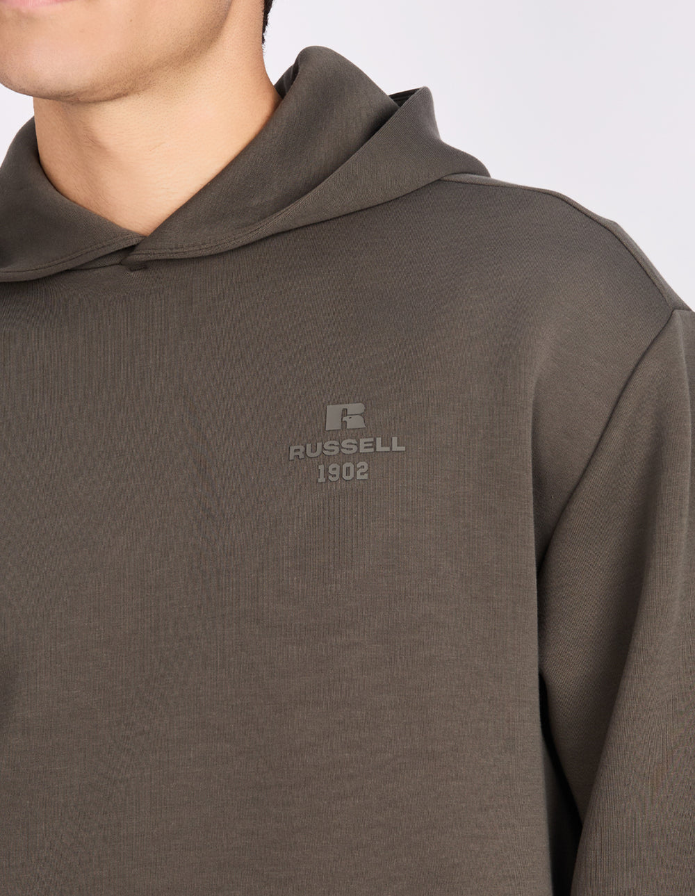 Russell Athletic Australia R Tech Leisure Mens Hoodie - Military True Since 1902