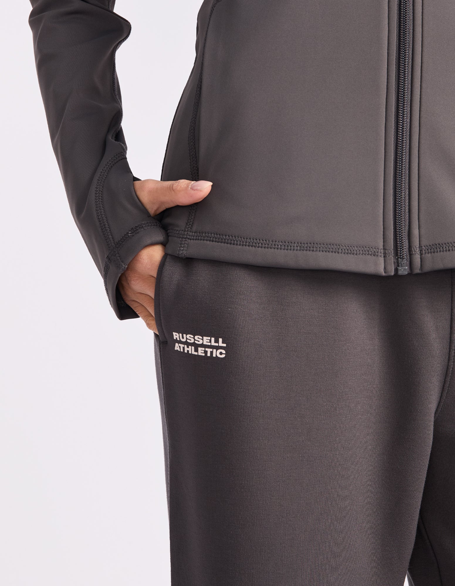 Russell Athletic Australia Miranda Open Leg Women's Trackpant - Dark Grey True Since 1902