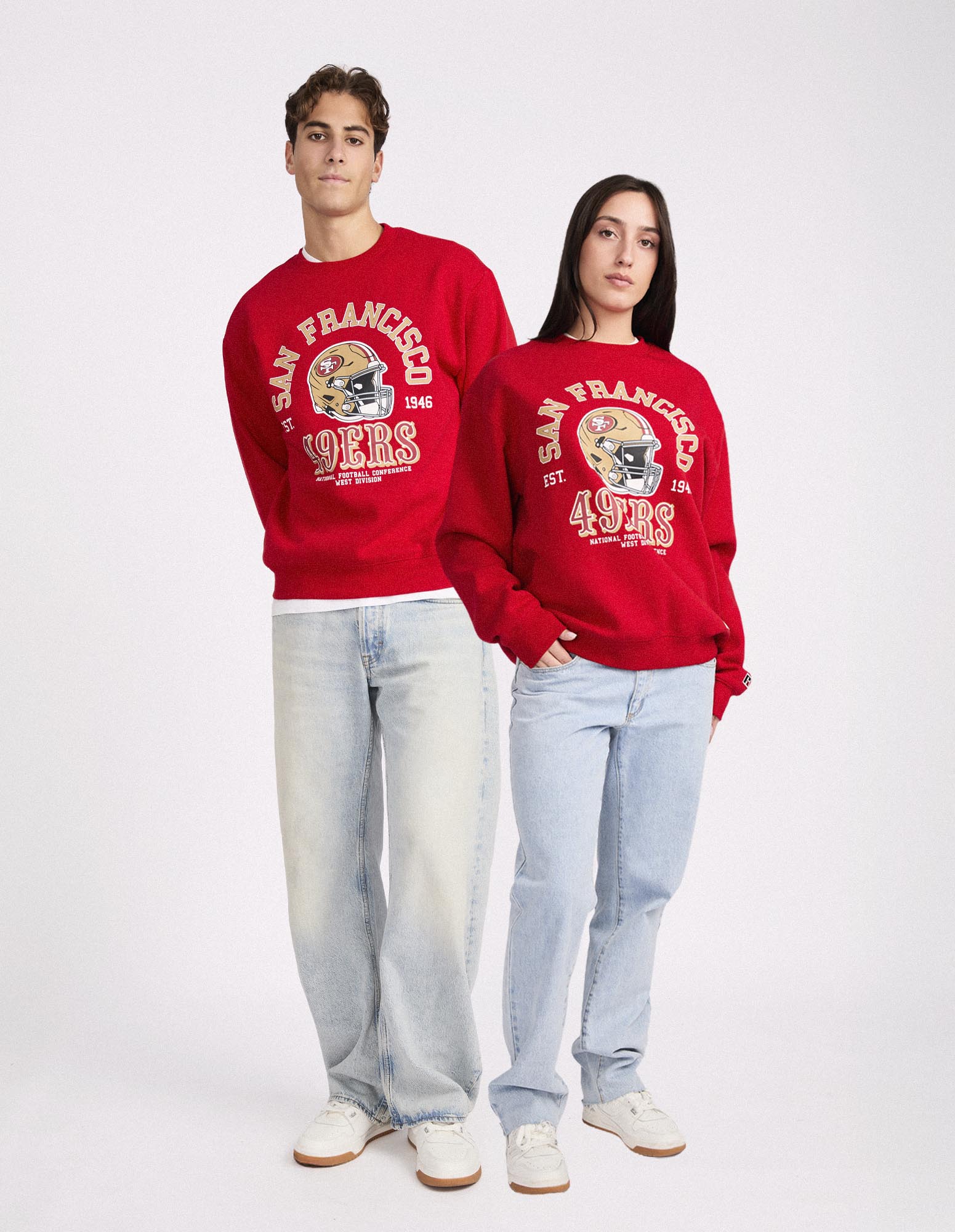 NFL San Francisco 49ers Unisex Crew Sweat