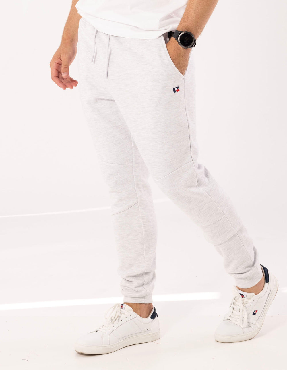 Russell Athletic Australia R Tech Typhoon Men's Trackpants - Light Marle True Since 1902