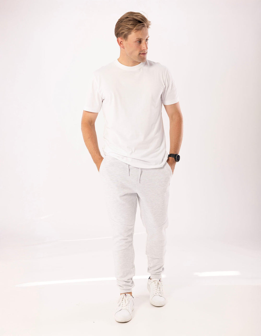Russell Athletic Australia R Tech Typhoon Men's Trackpants - Light Marle True Since 1902