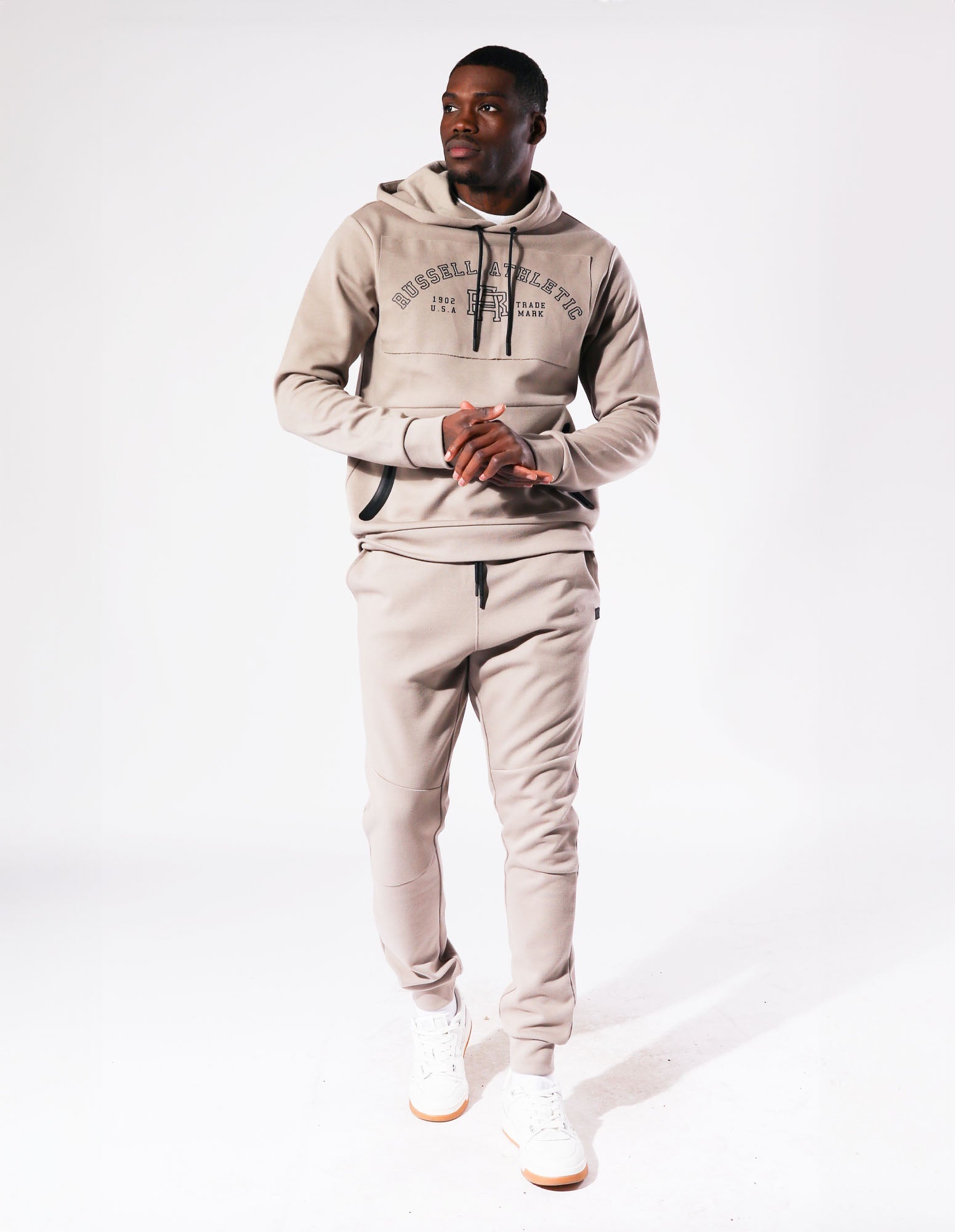 Russell Athletic Australia Typhooon Men's Trackpants - Pumice True Since 1902