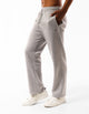 Men's R Logo Straight Leg Trackpants - Grey Marle